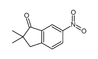 2,2-dimethyl-6-nitro-3H-inden-1-one Structure