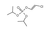 phosphoric acid 2-chloro-vinyl ester diisopropyl ester Structure