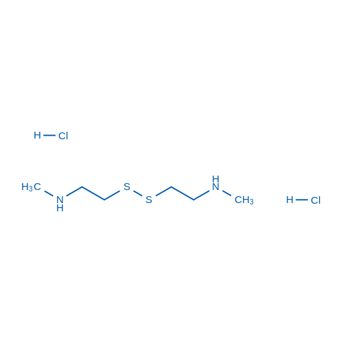 2,2'-Disulfanediylbis(N-methylethan-1-amine) dihydrochloride picture