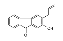 3-Allyl-2-hydroxy-9H-fluoren-9-one结构式