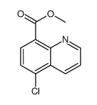 methyl 5-chloroquinoline-8-carboxylate Structure