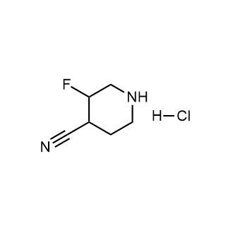 3-Fluoropiperidine-4-carbonitrile hydrochloride picture