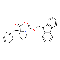 (S)-1-Fmoc-2-benzylpyrrolidine-2-carboxylic acid图片