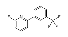 2-fluoro-6-(3-(trifluoromethyl)phenyl)pyridine Structure