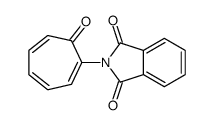 N-(7-Oxo-1,3,5-cycloheptatrien-1-yl)phthalimide结构式