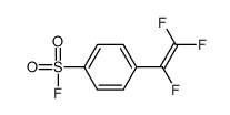 4-(1,2,2-trifluoroethenyl)benzenesulfonyl fluoride Structure