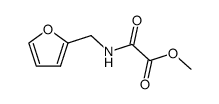 methyl 2-((furan-2-ylmethyl)amino)-2-oxoacetate Structure