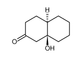 9-hydroxy-trans-decal-2-one结构式