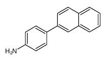 4-NAPHTHALEN-2-YL-PHENYLAMINE Structure