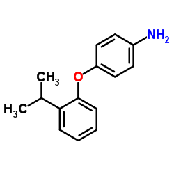 4-(2-Isopropylphenoxy)aniline结构式