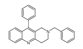 2-benzyl-10-phenyl-1.2.3.4-tetrahydro-benzo[b][1,6]-naphthyridine Structure