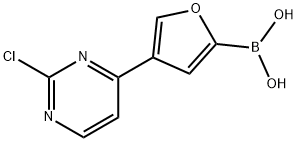 4-(2-Chloropyrimidin-4-yl)furan-2-boronic acid picture