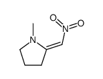 Pyrrolidine, 1-methyl-2-(nitromethylene)-, (2Z)- (9CI) structure