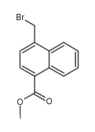 methyl 4-bromomethylnaphthalene-1-carboxylate structure