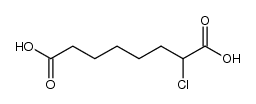 2-chloro-octanedioic acid Structure