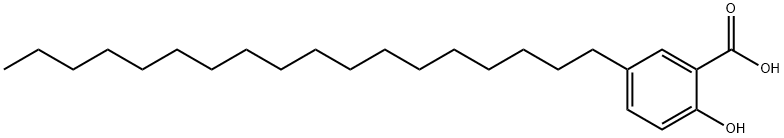 Benzoic acid, 2-hydroxy-5-octadecyl-结构式