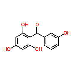 2,3',4,6-四羟基二苯甲酮结构式