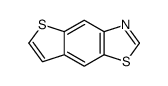 (9CI)-噻吩并[2,3-f]苯并噻唑结构式