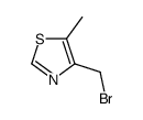 4-(bromomethyl)-5-methyl-1,3-thiazole Structure