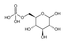 D-glucopyranose 6-phosphate Structure