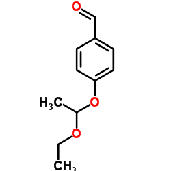 4-(1-Ethoxyethoxy)benzaldehyde Structure