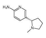 5-((S)-1-methylpyrrolidin-2-yl)pyridin-2-ylamine Structure