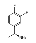 (S)-1-(3,4-二氟苯基)乙胺结构式