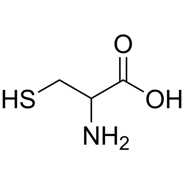 DL-CYSTEINE (1-13C) Structure