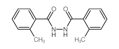 Benzoic acid,2-methyl-, 2-(2-methylbenzoyl)hydrazide structure