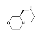 Pyrazino[2,1-c][1,4]oxazine, octahydro-, (9aR)- (9CI) Structure