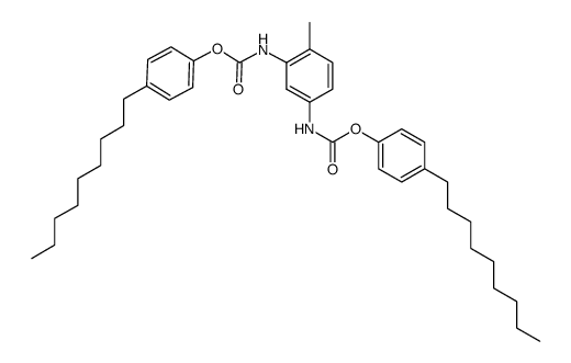 4-methyl-1,3-phenylenedi(carbamic acid(4-nonylphenyl)ester)结构式