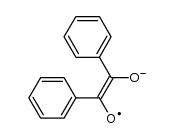 diphenylethanedione, radical anion Structure