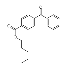 pentyl 4-benzoylbenzoate结构式