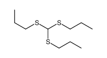 1-[bis(propylsulfanyl)methylsulfanyl]propane Structure