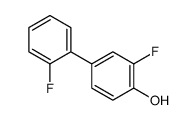 2-fluoro-4-(2-fluorophenyl)phenol Structure