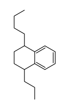 1-butyl-4-propyl-1,2,3,4-tetrahydronaphthalene structure