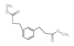 1,3-Benzenedipropionic acid dimethyl ester structure