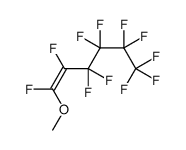 1,2,3,3,4,4,5,5,6,6,6-undecafluoro-1-methoxyhex-1-ene Structure