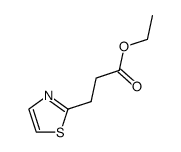 ethyl 3-(2-thiazolyl)propionate结构式