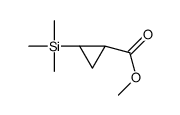 methyl (1S,2S)-2-trimethylsilylcyclopropane-1-carboxylate Structure