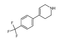 1,2,3,6-tetrahydro-4-(α,α,α-trifluoro-p-tolyl)pyridine Structure