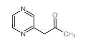 1-(吡嗪-2-基)-2-丙酮结构式