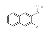 2-Bromo-3-methoxynaphthalene structure