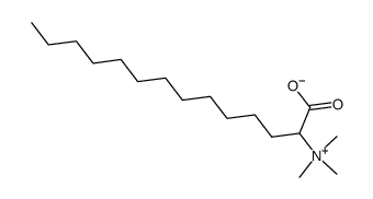 (1-carboxylatotridecyl)trimethylammonium Structure