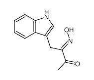 1-(indol-3-yl)butane-2,3-dione 2-oxime结构式