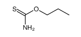 O-propyl monothiocarbamate Structure