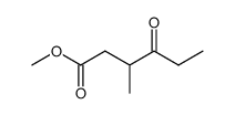 methyl 3-methyl-4-oxohexanoate结构式