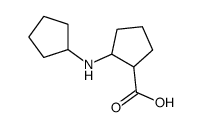 Cyclopentanecarboxylic acid, 2-(cyclopentylamino)- (9CI) picture