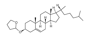 cholesteryl-2-tetrahydrofuran Structure