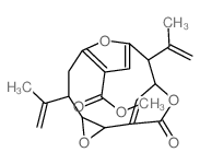 3,13,16-Trioxatetracyclo[10.2.1.17,10.02,4]hexadeca-1(15),7,9-triene-8-carboxylicacid, 5,11-bis(1-methylethenyl)-14-oxo-, methyl ester, (2S,4R,5R,11R,12R)- picture